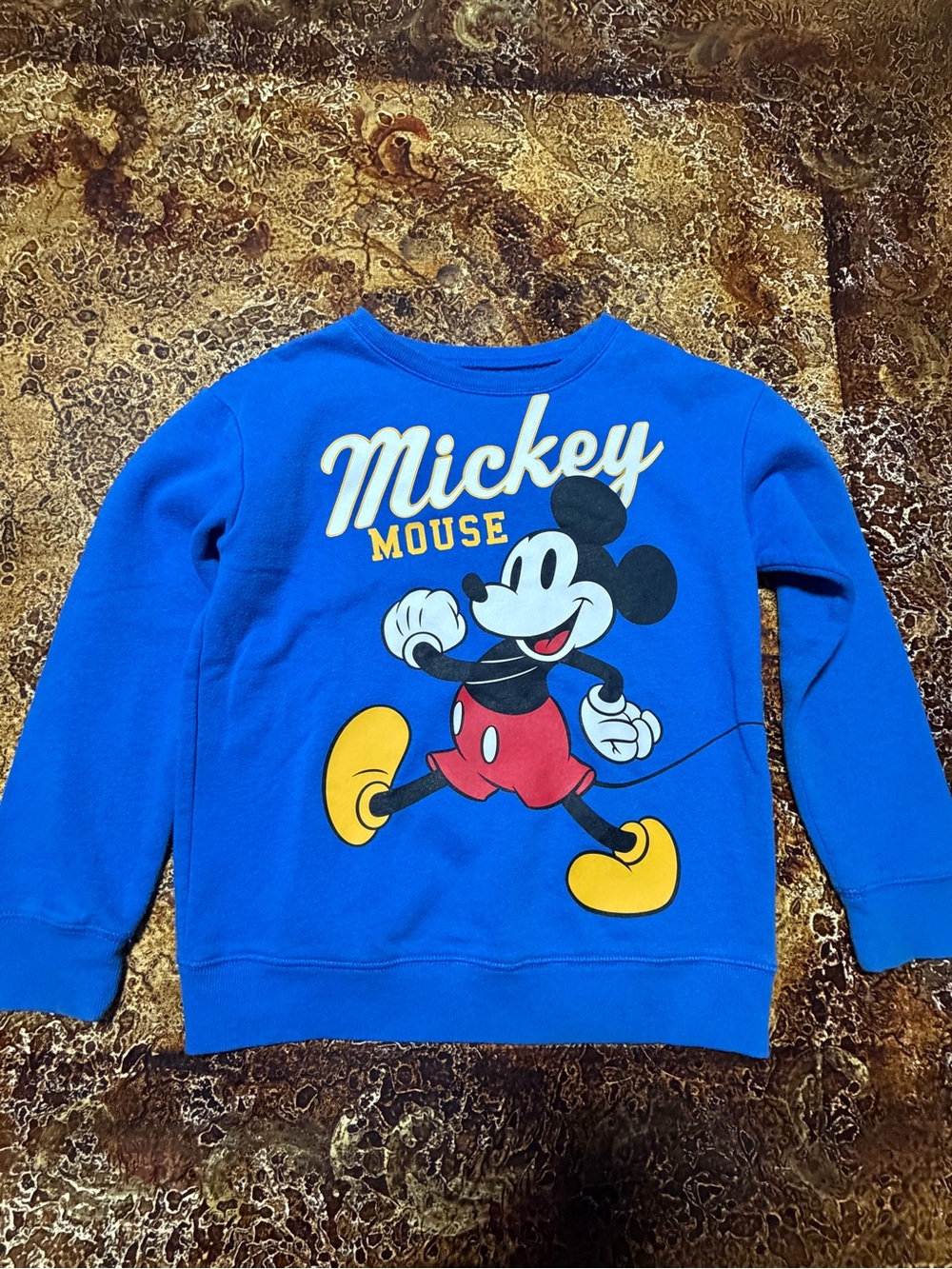 Disney Mickey Mouse Blue Kids Sweatshirt